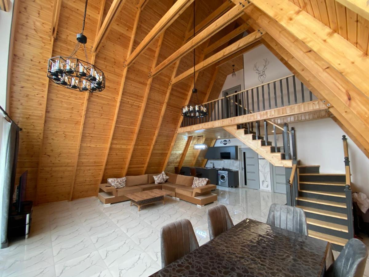 Villa Qafqaz Family Chalet Qəbələ Exterior foto