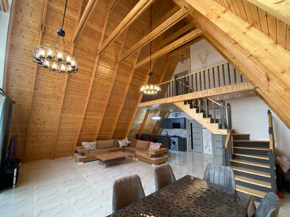 Villa Qafqaz Family Chalet Qəbələ Exterior foto