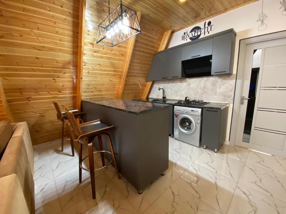 Villa Qafqaz Family Chalet Qəbələ Exterior foto