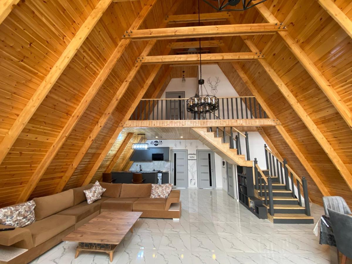 Villa Qafqaz Family Chalet Qəbələ Exterior foto