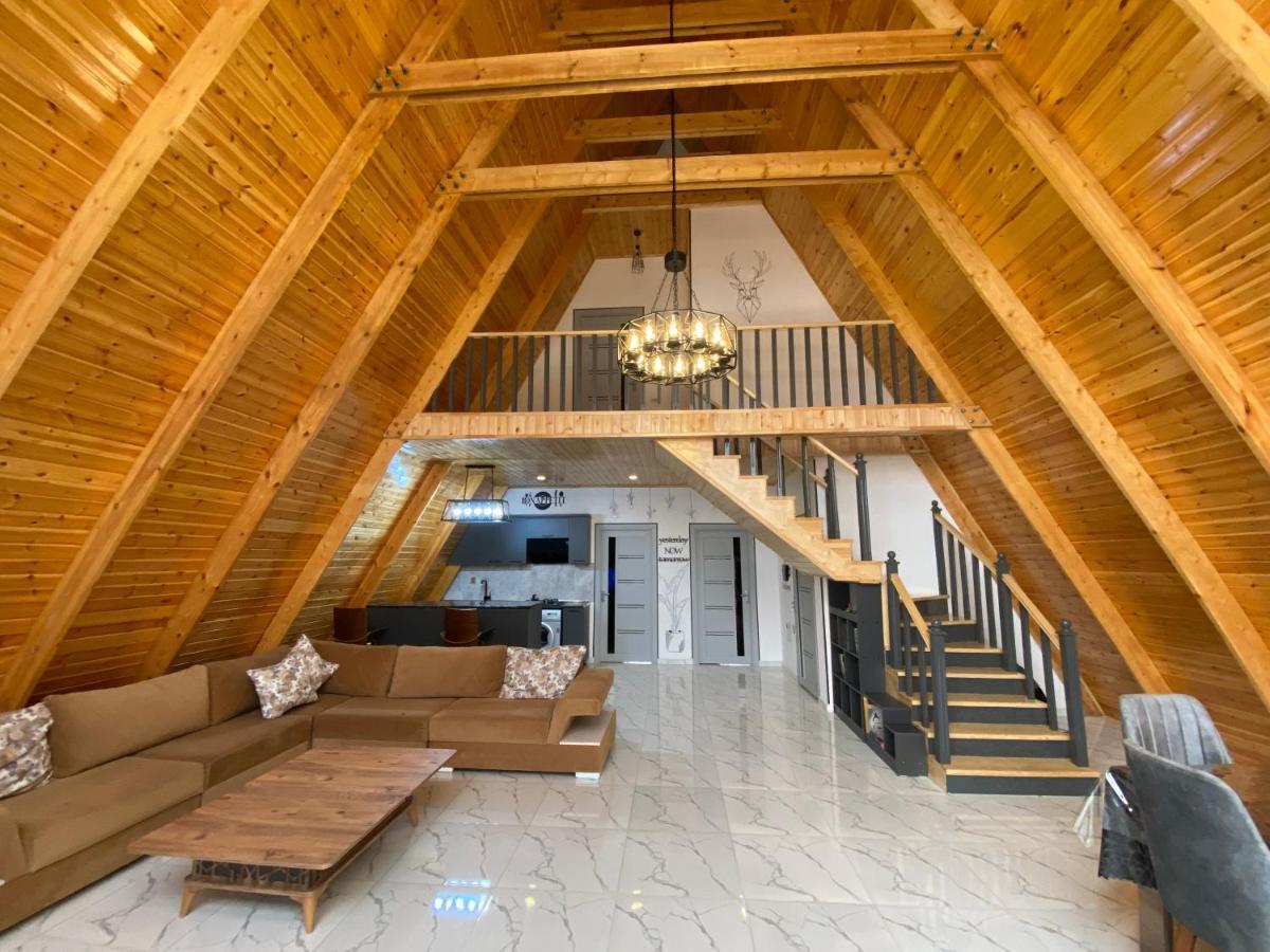 Villa Qafqaz Family Chalet Qəbələ Exterior foto