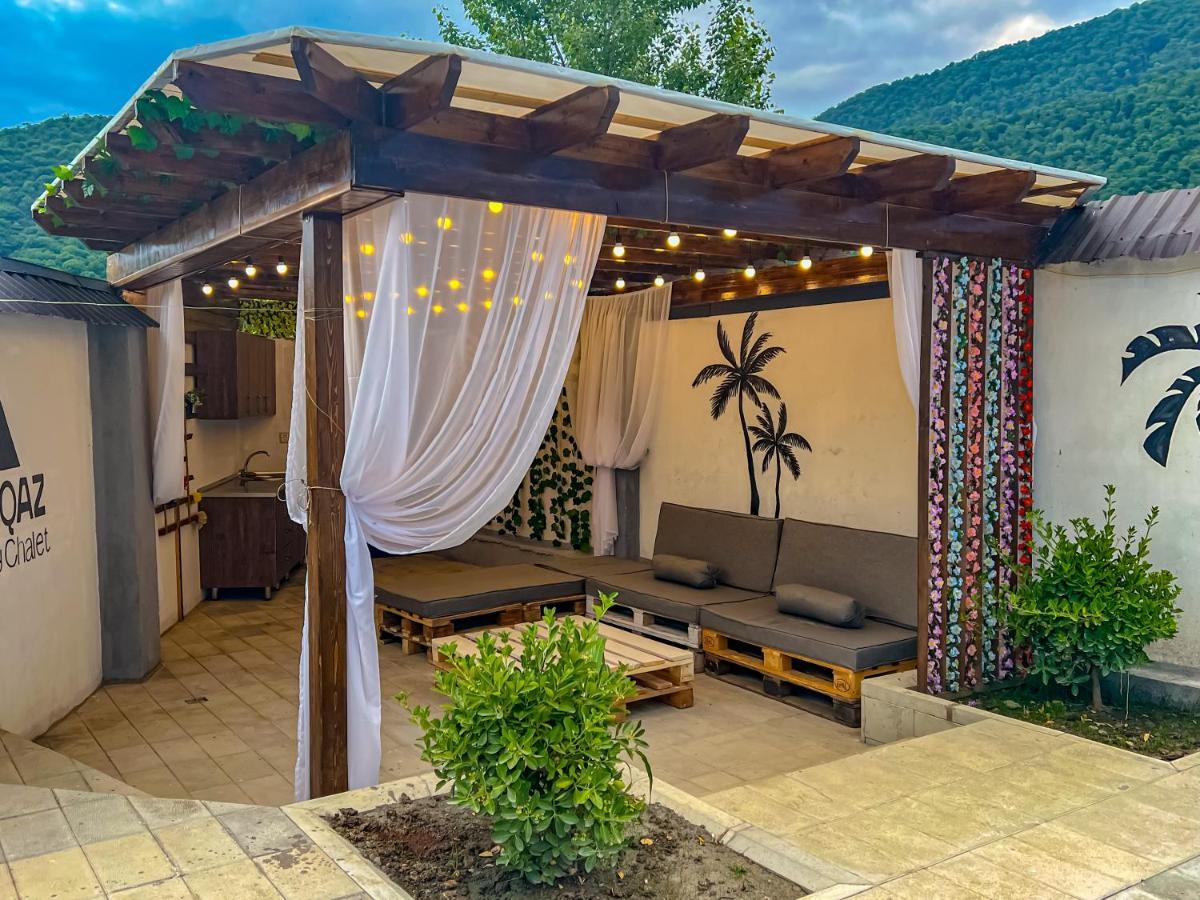 Villa Qafqaz Family Chalet Qəbələ Exterior foto